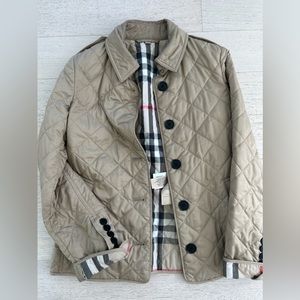 Burberry Fernleigh Quilted Logo Coat